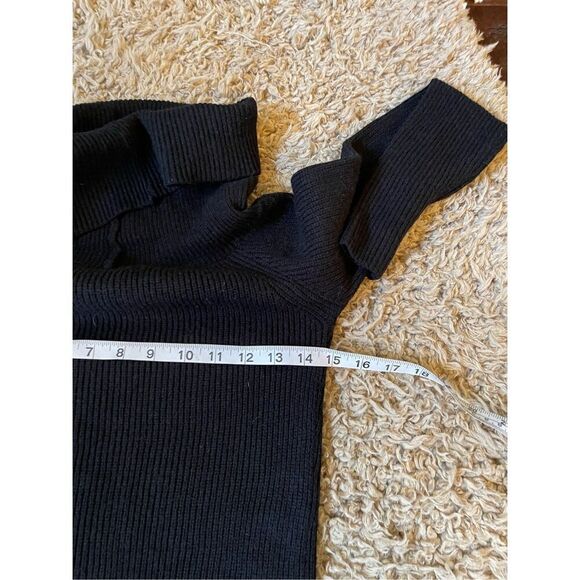 Lulus black turtle neck sweater dress size small‎ - Picture 3 of 5